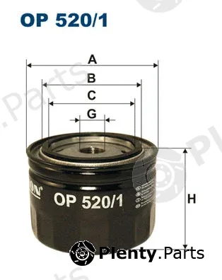 Filtron OP520/1 — Oil Filter