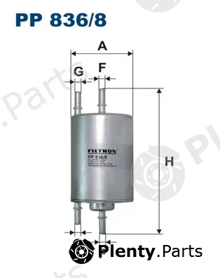 Filtron PP836/8 — Fuel Filter