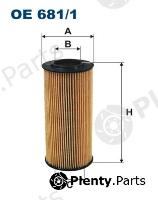 Filtron OE681/1 — Hydraulic Filter, automatic transmission