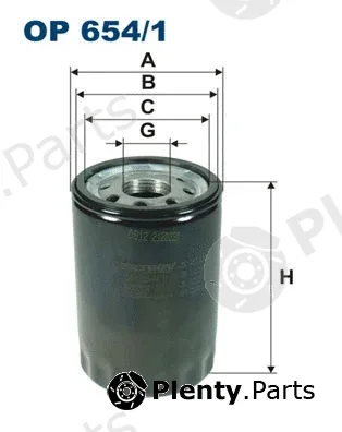 Filtron OP654/1 — Oil Filter