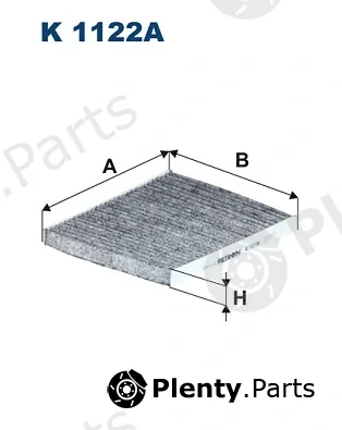 Filtron K1122A — Filter, cabin air
