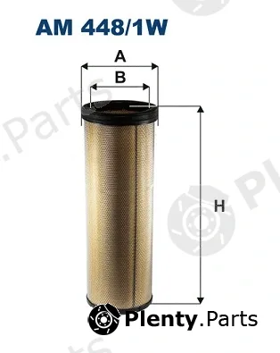 Filtron AM448/1W — Secondary Air Filter