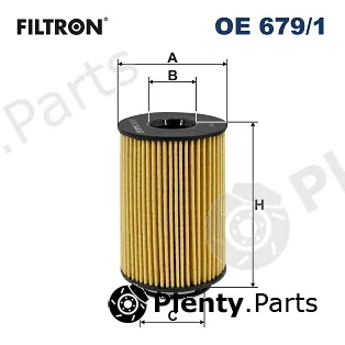 Filtron OE679/1 — Oil Filter