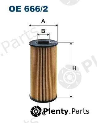 Filtron OE666/2 — Oil Filter