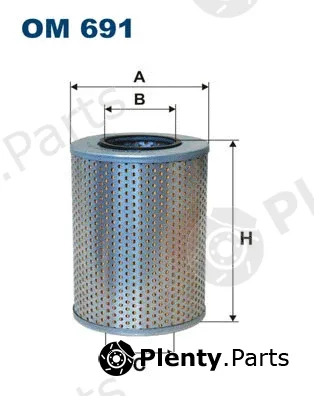 Filtron OM691 — Filter, operating hydraulics