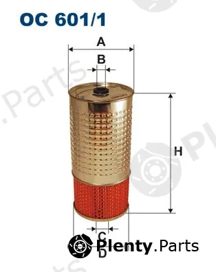 Filtron OC601/1 — Oil Filter