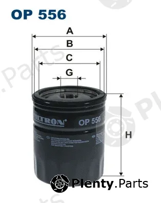 Filtron OP556 — Oil Filter