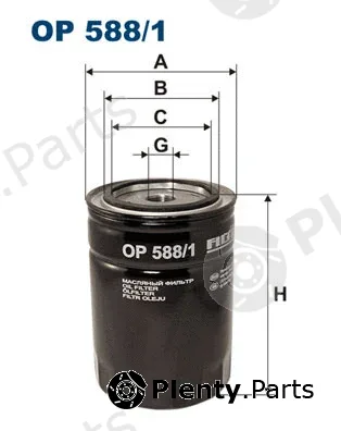 Filtron OP588/1 — Oil Filter