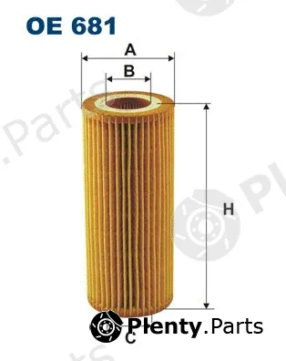Filtron OE681 — Hydraulic Filter, automatic transmission