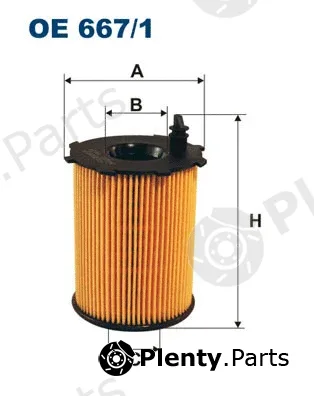 Filtron OE667/1 — Oil Filter