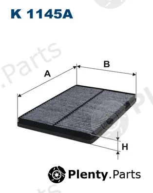 Filtron K1145A — Filter, cabin air