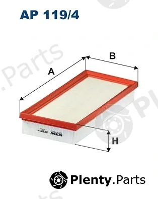 Filtron AP119/4 — Air Filter