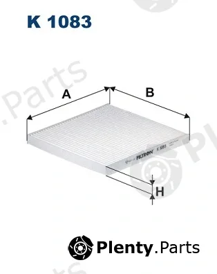 Filtron K1083 — Filter, cabin air