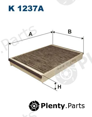 Filtron K1237A — Filter, cabin air