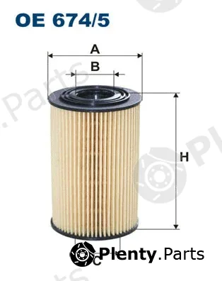Filtron OE674/5 — Oil Filter