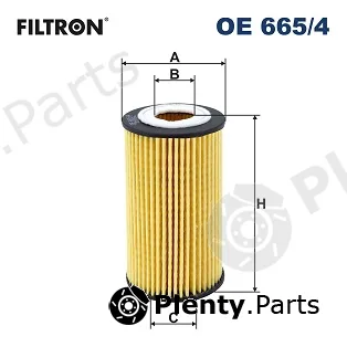 Filtron OE665/4 — Oil Filter