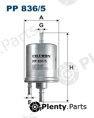 Filtron PP836/5 — Fuel Filter