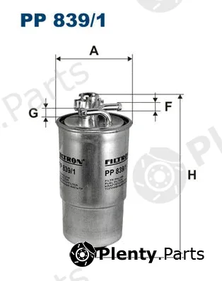 Filtron PP839/1 — Fuel Filter