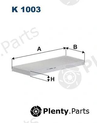 Filtron K1003 — Filter, cabin air