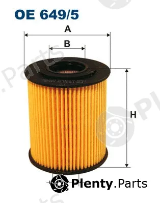 Filtron OE649/5 — Oil Filter
