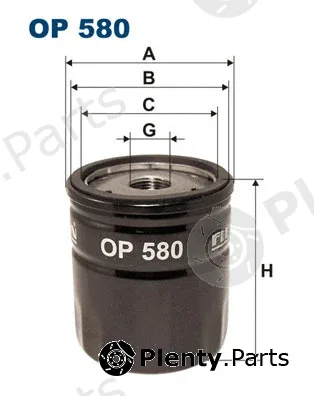 Filtron OP580 — Oil Filter