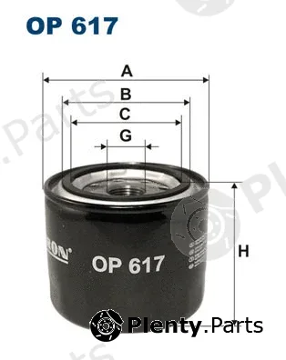 Filtron OP617 — Oil Filter