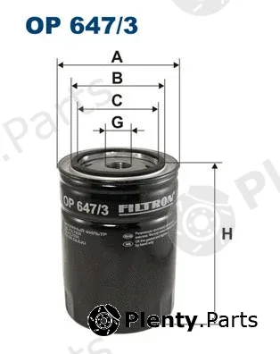 Filtron OP647/3 — Oil Filter