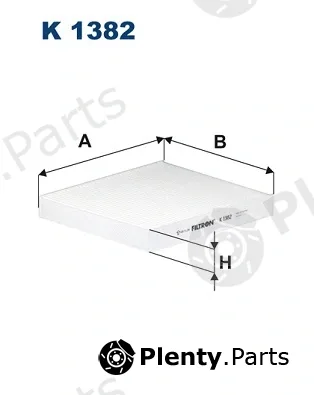 Filtron K1382 — Filter, cabin air