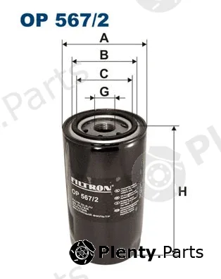 Filtron OP567/2 — Oil Filter