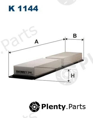 Filtron K1144 — Filter, cabin air