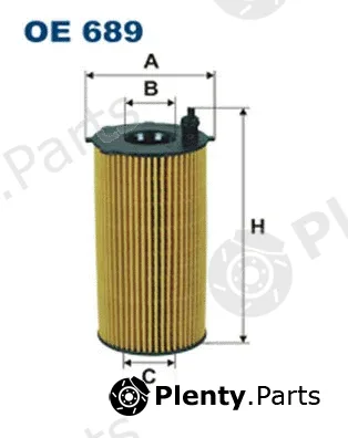 Filtron OE689 — Oil Filter