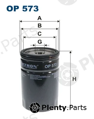 Filtron OP573 — Oil Filter