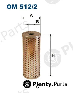 Filtron OM512/2 — Hydraulic Filter, steering