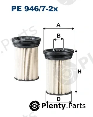 Filtron PE946/7-2x — Fuel Filter
