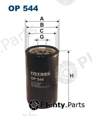 Filtron OP544 — Oil Filter