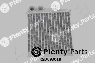 Ashika RSD093018 — Heat Exchanger, interior heating