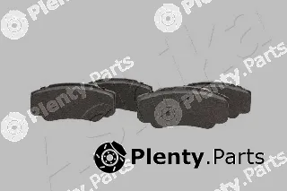 Ashika 51-00-00010 — Brake Pad Set, disc brake