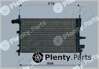 Ashika RDA053062 — Radiator, engine cooling
