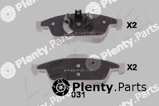 Ashika 50-00-031 — Brake Pad Set, disc brake