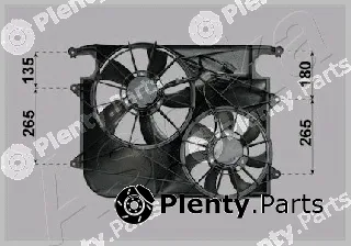 Ashika VNT312011 — Fan, engine cooling