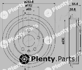 Ashika 56-00-0911 — Brake Drum