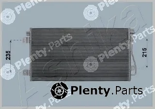 Ashika CND093045 — Condenser, air conditioning