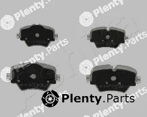 Ashika 50-00-0107 — Brake Pad Set, disc brake