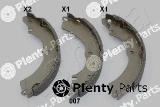 Ashika 55-00-007 — Brake Shoe Set