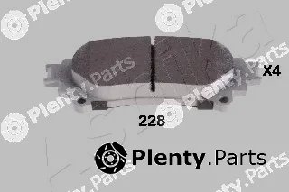 Ashika 51-02-228 — Brake Pad Set, disc brake