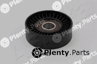 Ashika 129-0W-W03 — Deflection/Guide Pulley, V-ribbed belt