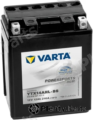 Varta 512918021I314 — Starter Battery POWERSPORTS AGM High Performance