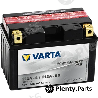 Varta 511901016I314 — Starter Battery POWERSPORTS AGM