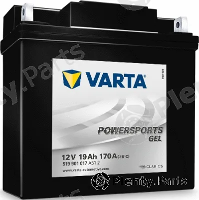 Varta 519901017I312 — Starter Battery POWERSPORTS GEL