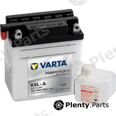 Varta 503012003I314 — Starter Battery POWERSPORTS Freshpack